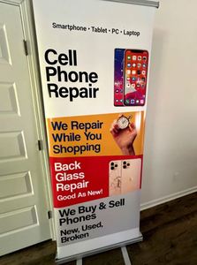 High Quality Aluminum Alloy Retractable <b>Roll</b> Banner Custom Print UV High Resolution Portable <b>Tool</b>-Free Assembly Display - Product Image 3