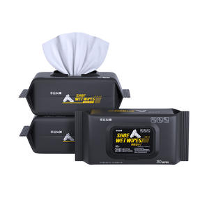 Lingettes nettoyantes pour chaussures Lucky Goddess, 80 lingettes, formule puissante pour le nettoyage des baskets - Product Image 1