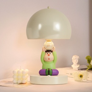 Capibala Modern Luxury LED <strong>Table</strong> Lamp Dome Iron Shade Dimmable Warm White CRI 80 High-End Night <strong>Light</strong> Bedroom Use Gift Switch - Product Image 1
