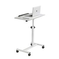 Table basse de canapé/lit mobile réglable en hauteur, style moderne en métal, avec roulettes, pour salon et chambre à coucher