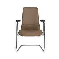 Kursi Kantor Kulit Asli Ergonomis Modern Nyaman Empuk untuk Ruang Rapat Eksekutif