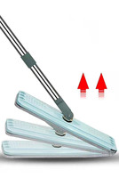 2025 vadrouille magique domestique de Malaisie vadrouille à sol plat en microfibre avec poignée magique en métal et plastique vadrouille à sec