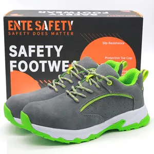 ENTE SAFETY Custom oil water resistant anti static steel toe cap waterproof cat S3 footwear safety shoes