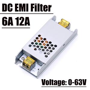 ตัวกรอง EMI แบบ LC 6A 12A DC ตัวกรองป้องกันสัญญาณรบกวนแม่เหล็กไฟฟ้าแบบ Low-pass EMC 12V 24V สำหรับเครื่องเสียงรถยนต์ ตัวกรองลดริพเพิลของแหล่งจ่ายไฟแบบสวิตชิ่ง - Product Image 1