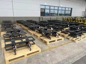 Accesorio de piezas de carretilla elevadora 3-7T horquilla con bisagras de doble cilindro para inclinarse hacia adelante y hacia atrás para Heli <span class=keywords><strong>Clark</strong></span> Sumitomo - Product Image 5