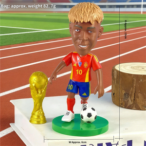 Figura Coleccionable de Messi y Ronaldo del Evento Mundial de Fútbol 2026, para Decoración de Escritorio de Aficionados al Fútbol en EE. UU., Canadá y México - Product Image 5