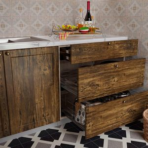 Papel Tapiz 3D de Madera Natural ORON DECO, Vinilo Adhesivo con Textura de Madera, Decoración de PVC Autoadhesiva <span class=keywords><strong>para</strong></span> Interiores del Hogar - Product Image 3