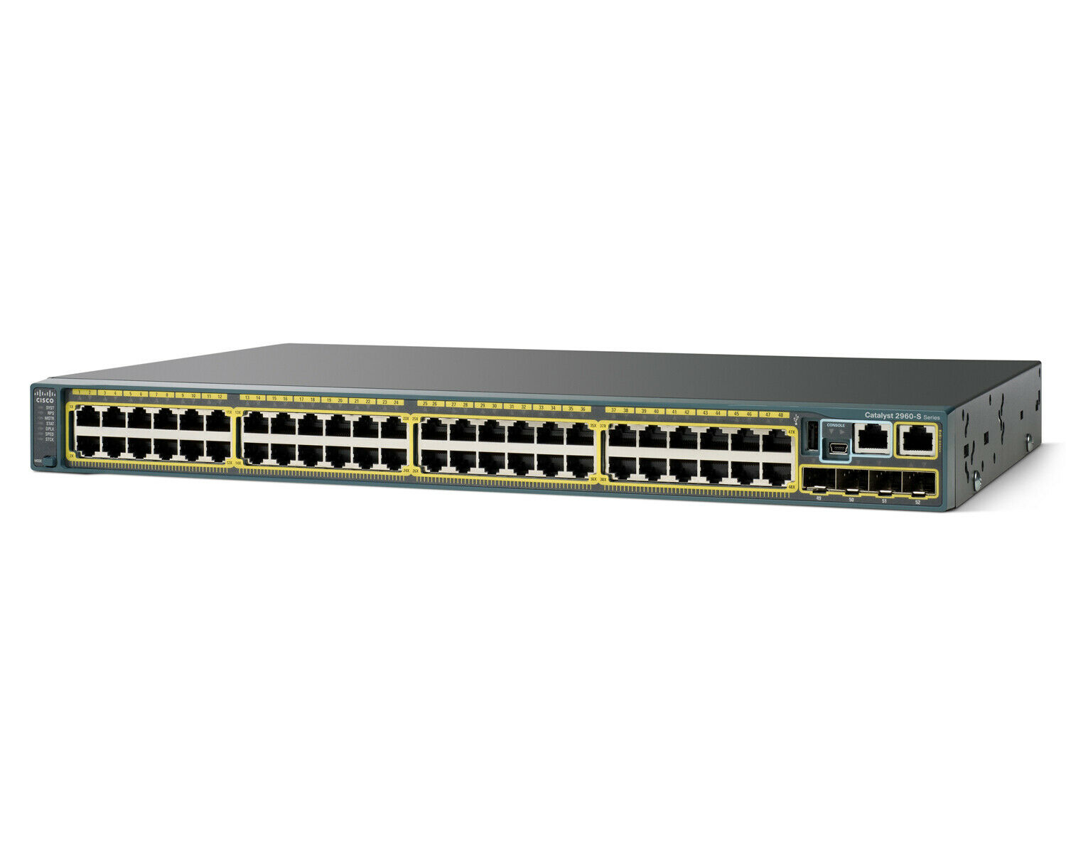 Original Used 2960S Series 48-Port Gigabit Switch 10G Switch WS-C2960S-48TD-L