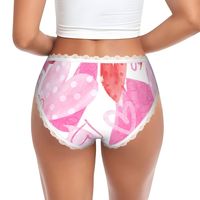 Lingerie sexy, culottes personnalisées, sous-vêtements pour femmes, dentelle personnalisée DIY, string, tangas de fitness, créez votre propre design, logo, texte