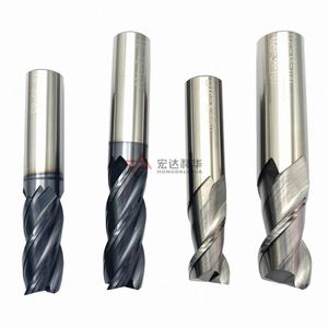 ดอกกัดทังสเตนคาร์ไบด์ HRC45/HRC55/HRC65 แบบปลายแบน สำหรับงานกัด - Product Image 2