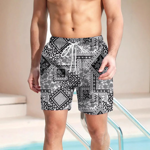 Pour <span class=keywords><strong>Amazon</strong></span> Européen Américain 3D Numérique Animal Oiseau Imprimer À La Mode Lâche Hommes Casual Shorts avec Cordon Mi - Product Image 1