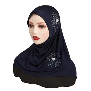 Гладкий материал однотонный перламутровый Набор для маникюра удобный хиджаб