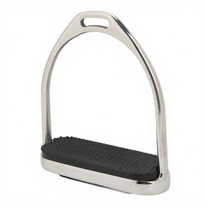 Estribos de Equitación Inglesa, Pedales Antideslizantes de Seguridad, Protección Duradera de Acero Inoxidable, Personalizables y Multiusos - Product Image 1