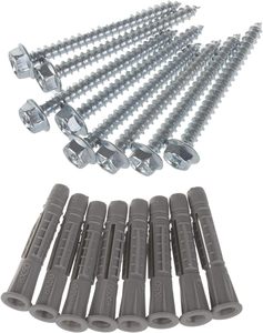 Ganchos de Garaje para Herramientas Pesadas, Soporte de Pared Resistente, Sistema de Almacenamiento de Neumáticos con Revestimiento Antideslizante para Bicicletas, Escaleras y Sillas - Product Image 5