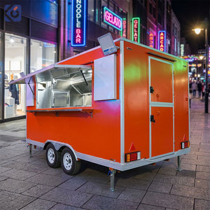 CAMPTRL Rimorchio per Catering Mobile, Cucina Mobile Personalizzata, Furgone Alimentare Completamente Attrezzato CE DOT - Product Image 1
