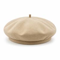 Nouvelle Arrivée 2026 – Béret en Laine Hiver Style Britannique Tendance, Chapeau de Peintre Vintage Polyvalent Amincissant le Visage pour Femmes et Hommes