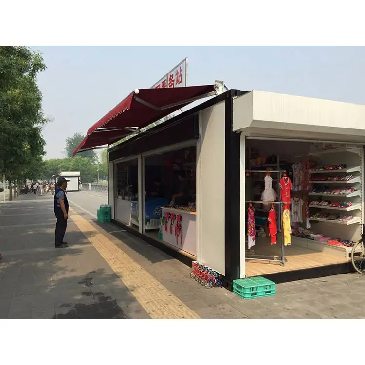 Tempat Penjepit Sementara, Rumah Toko Rumah Prefab Dikirim Ke AS