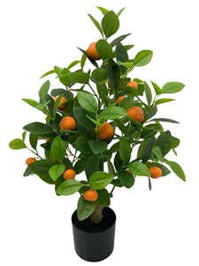 Frutta soggiorno interno casa ufficio decorazione giardino paesaggio arancio artificiale - Product Image 2