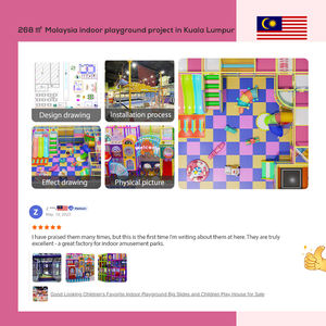 Parque de Aventuras Comercial Personalizado, Equipo de Juegos Interior para Niños, Circuito de Obstáculos, Guerrero Ninja, Trampolín Hecho de Espuma Plástica - Product Image 2