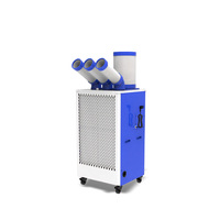 GREENFLY/JJPRO Nuevo Aire Acondicionado Portátil Comercial de 26000 BTU con 3 Mangueras y Enfriamiento Potente para Almacenes/Sótanos/Hoteles/Talleres