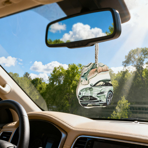 Désodorisants en papier vierges en forme de voiture, personnalisables avec logo, pour la vente en gros - Product Image 6