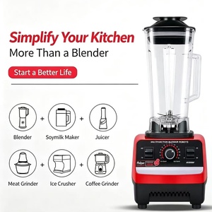 Licuadora Eléctrica Doméstica OEM Personalizada, Procesador <span class=keywords><strong>de</strong></span> Alimentos Multiusos <span class=keywords><strong>de</strong></span> Doble Jarra, Proveedor <span class=keywords><strong>de</strong></span> Máquinas para Hacer Smoothies - Product Image 3