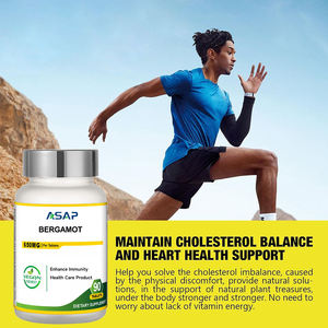 Marque privée Extrait de bergamote Nutrition complémentaire Suppléments en vitamine C Comprimés de bergamote - Product Image 2