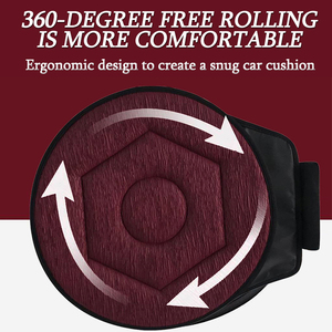 <span class=keywords><strong>Coussin</strong></span> de siège de <span class=keywords><strong>voiture</strong></span> rotatif respirant de haute qualité pour l'été, adapté aux personnes âgées et aux femmes enceintes, universel, vente en gros - Product Image 6
