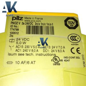 โมดูลรีเลย์นิรภัยรุ่น Original 774789 PNOZ V 3s 24VDC 3 ขาแบบ 3 ต่อ 0 ต่อ 1 ต่อ 0 ต่อ 1 ต่อ 1 - Product Image 2