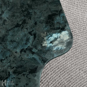 Table basse en marbre vert <span class=keywords><strong>Verbe</strong></span> Alpi de forme irrégulière haut de gamme, mobilier de salon de luxe pour hôtel, villa, maison - Product Image 4