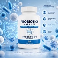 Kapsul Probiotik Kualitas Premium Label Pribadi Grosir OEM Suplemen Diet Nutrisi Harian