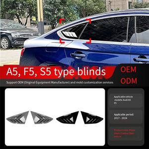 Veidt Convient pour Audi <span class=keywords><strong>A5</strong></span> S5 F5 <span class=keywords><strong>Sportback</strong></span> Quatre Portes 2017-2024, Autocollant de Modification de Fenêtre Triangulaire - Product Image 2