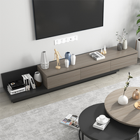 Personnalisation de la Chine Armoire murale Supports de télévision 2 mètres de long Unités murales de télévision Meubles de salon Mueble Para Tv