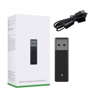 X BOX için sıcak satış bir denetleyici alıcı 2.4G kablosuz oyun USB adaptörü X BOX için bir 2ND nesil PC Windows 7 8 10