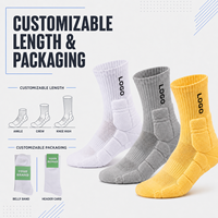 Chaussettes de sport décontractées respirantes avec logo personnalisé, chaussettes légères pour la maison, la salle de sport et les activités quotidiennes