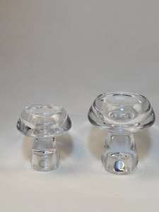 <span class=keywords><strong>Grand</strong></span> <span class=keywords><strong>photophore</strong></span> en <span class=keywords><strong>verre</strong></span> en forme de champignon Bougeoir <span class=keywords><strong>transparent</strong></span> Décoration de la maison Atmosphère Caractéristiques de table Vente en gros disponible - Product Image 4