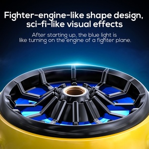 Enfriador de Teléfono Memo DLA6 para Juegos, Ventilador Magnético con Luz Azul para Teléfono Móvil - Product Image 4