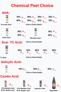 Peeling Chimico Professionale 90% TC Acido Forte Bianco Ghiaccio Collagene per Rimozione Cicatrici e Acne sul Viso - Product Image 2