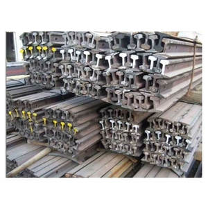 Acier inoxydable HMS 1 2 de qualité supérieure, produits métalliques R50 R65, ferraille de rail usagée pour acheteurs - Product Image 1