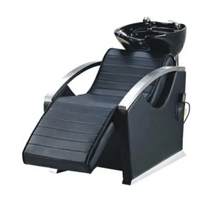 Fauteuil de lavage électrique pour cheveux, lit de shampoing, station de lavage dorsale pour salon, poste de massage et de shampoing - Product Image 5