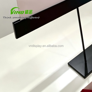 Retail Countertop Metal Sign Holder, Freestanding Poster <b>Display</b> <b>Rack</b>, premium poster stand - Product Image 5