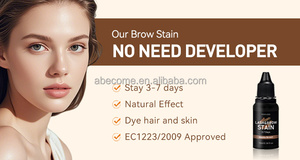 Tinte de Cejas para Artistas, Sin Necesidad de Desarrollador, Tinte de Cejas <span class=keywords><strong>Ceje</strong></span> Eyebrow Tint 10ml, Tinte para Ojos, Tinte para Pestañas, Cosmético Marrón Negro, Dura de 3 a 7 Días, OEM - Product Image 3