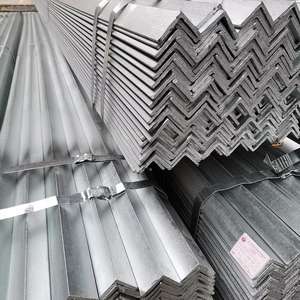 Acero Angular en Forma de A36 A53 de la Sociedad Estadounidense de Pruebas y Materiales, Hierro Galvanizado, Acero Angular de Bajo Contenido de Carbono, Corte de Acero Angular - Product Image 4