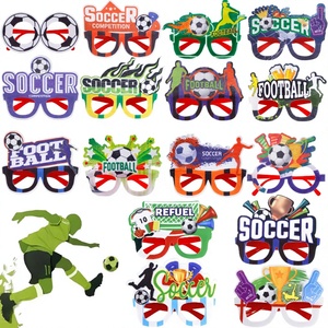 نظارات بلاستيكية جديدة للتشجيع في الولايات المتحدة وكندا والمكسيك، إكسسوارات حفلات كرة القدم، إطارات نظارات للزينة - Product Image 2