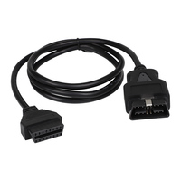 Mejor precio Cable de escáner OBD2 comercial de 16 pines con lector de código eficiente 12V/24V SAE J1962 compatible