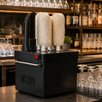 CUCINA Hoge Efficiëntie RVS Automatische Glaspolijstmachine Elektrisch voor Hotel & Restaurant Industrieel Gebruik