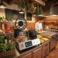Machine de cuisson automatique avec emballage en bois pour un seul article, pour une livraison sécurisée, machine de cuisson professionnelle commerciale