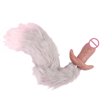 S8604-MW Sexy Fox Anal Plug Peluche Queue Silicone Anal Jouets pour Femmes Hommes Butt Stimulation Couple Cosplay Sex Toys Fournisseurs Adultes