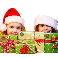Étiquettes adhésives rondes personnalisables imprimées en couleur sur papier thermosensible, prêtes à l'emploi, pour suivi de colis de Noël, 1 pouce, en vrac