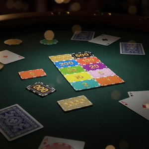 Jetons et cartes en PVC imperméables, résistants à l'abrasion, écologiques et non toxiques pour salles de mahjong, salles de <span class=keywords><strong>poker</strong></span>, Texas Hold'em - Product Image 4
